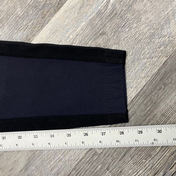 Athleta Highline Hybrid Summiter Tights Black Blue Womens 6 Workout Gym Leggings - Picture 7 of 11